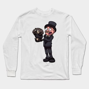 Man Holding A Groundhog Long Sleeve T-Shirt